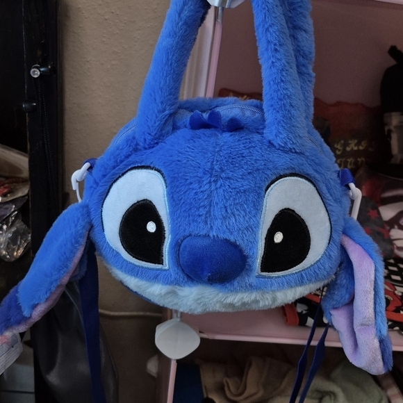 Blue Plush Character Backpack - Picture 1 of 1